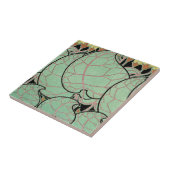 アールヌーボーパターン#10 タイル (側面)