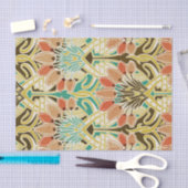 アールヌーボーパターン#11 薄葉紙 (クラフト)