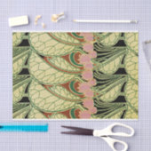 アールヌーボーパターン#1 薄葉紙 (クラフト)