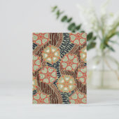 アールヌーボーパターン#2アットエムポリオモファ ポストカード (スタンド正面)