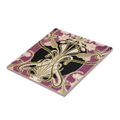 アールヌーボーパターン#2 タイル (側面)