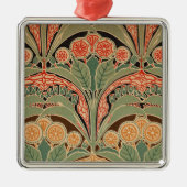 アールヌーボーパターン#3アットエムポリオモファ メタルオーナメント (正面)