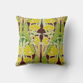 アールヌーボーパターン#7アットエムポリオモファ クッション (裏面)