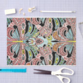 アールヌーボーパターン#8 薄葉紙 (クラフト)