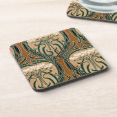 アールヌーボーパターン#9 コースター (左側)