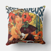 アールヌーボービール広告1897年 クッション (裏面)