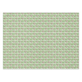 アールヌーボーピンクの睡蓮の壁紙 テーブルクロス (正面(横))