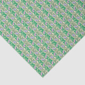 アールヌーボーピンクの睡蓮ダマスク 薄葉紙 (詳細)