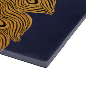 アールヌーボーピーコックウィル・ブラッドリー カッティングボード (角)