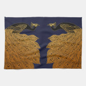 アールヌーボーピーコックウィル・ブラッドリー キッチンタオル (横)