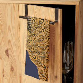 アールヌーボーピーコックウィル・ブラッドリー キッチンタオル