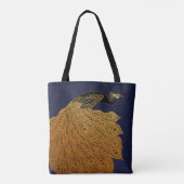 アールヌーボーピーコックウィル・ブラッドリー トートバッグ (裏面)