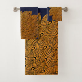 アールヌーボーピーコックウィル・ブラッドリー バスタオルセット