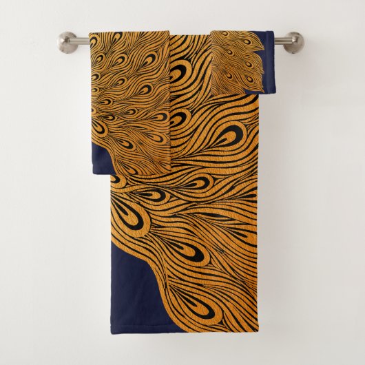 アールヌーボーピーコックウィル・ブラッドリー バスタオルセット (インサイチュ)