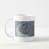 アールヌーボーピーコッククラシックヴィンテージバード コーヒーマグカップ (左)