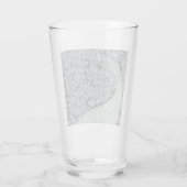 アールヌーボーピーコッククラシックヴィンテージバード タンブラーグラス (裏面)