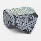 アールヌーボーピーコッククラシックヴィンテージバード ネクタイ (ロール)