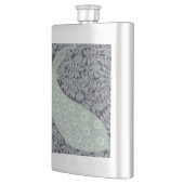 アールヌーボーピーコッククラシックヴィンテージバード フラスク (左)