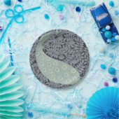 アールヌーボーピーコッククラシックヴィンテージバード ペーパープレート (パーティー)