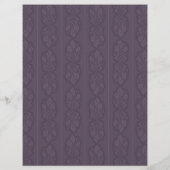 アールヌーボーピーコックスクラップブック紙 (裏面)