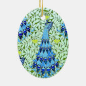 アールヌーボーピーコックス セラミックオーナメント (裏面)