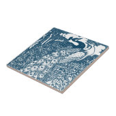 アールヌーボーピーコックス タイル (側面)