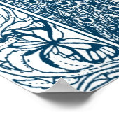 アールヌーボーピーコックス ポスター (角)