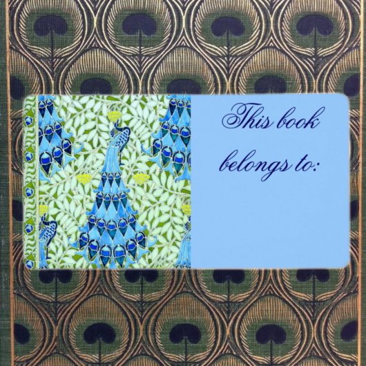 アールヌーボーピーコックス ラベル