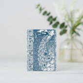 アールヌーボーピーコックス 名刺 (スタンド正面)