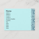 アールヌーボーピーコックス 名刺 (裏面)