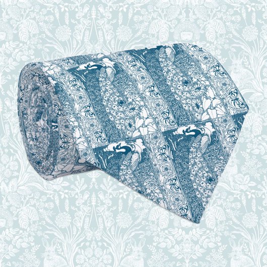 アールヌーボーピーコックタイ ネクタイ