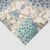 アールヌーボーピーコックバタフライアイボリーデクページ 薄葉紙 (詳細)