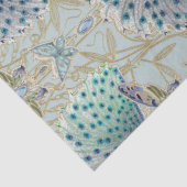 アールヌーボーピーコックバタフライLtブルーデクページ 薄葉紙 (詳細)