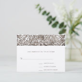 アールヌーボーピーコックパレード応答カード 出欠カード (スタンド正面)