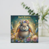 アールヌーボーファンタジーアートロプエイドバニーイースター シーズンカード (スタンド正面)