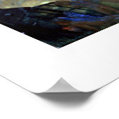 アールヌーボーファンタジープリント20 x 20 ポスター (角)