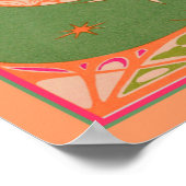 アールヌーボーフィッシュプリント ポスター (角)