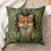 アールヌーボーフォックスの森 クッション (ブランケット)