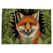 アールヌーボーフォックスの森 ラージペーパーバッグ (裏面)