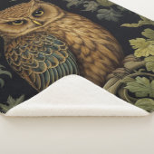 アールヌーボーフクロウ シェルパブランケット (3/4)