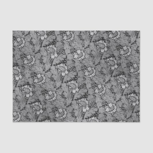 アールヌーボーフラワーデザイン 薄葉紙 (正面)