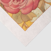 アールヌーボーフラワーフェアリー赤&オレンジバラ 薄葉紙 (詳細)