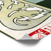 アールヌーボーフランスのポスター「アブシンザ・ロベテ」 ポスター (角)