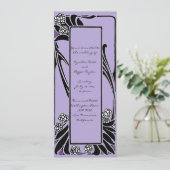 アールヌーボーフランスの様式花壇 招待状 (スタンド正面)