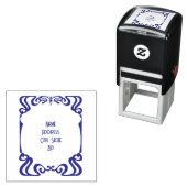 アールヌーボーフレームアドレス セルフインキングスタンプ (インサイチュ)