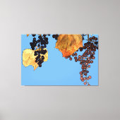 アールヌーボーフロストブドウ キャンバスプリント (正面)