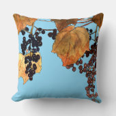 アールヌーボーフロストブドウ クッション (正面)