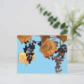 アールヌーボーフロストブドウ ポストカード (スタンド正面)