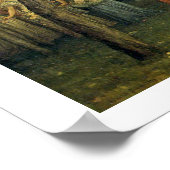 アールヌーボーフローラの行列 ポスター (角)