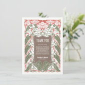 アールヌーボーフローラエレガンス2 サンキューカード (スタンド正面)